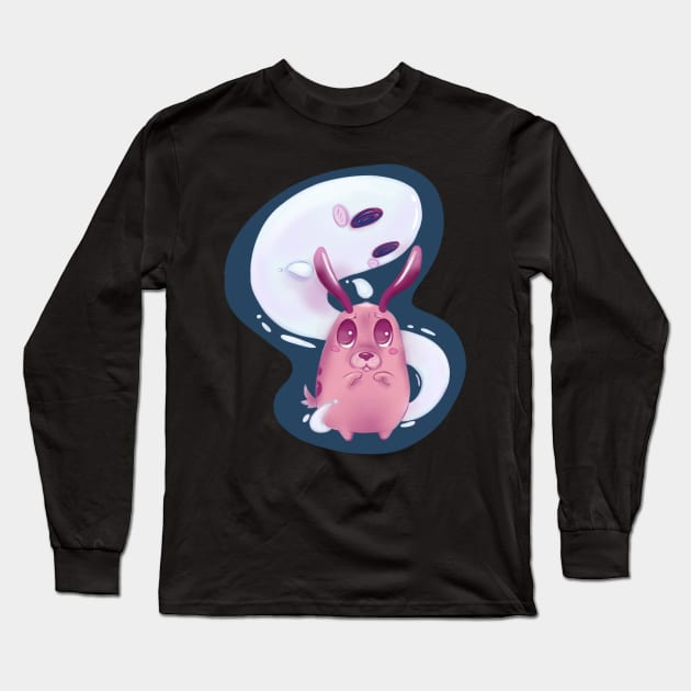 Courage Long Sleeve T-Shirt by Dumplynn's Doodles